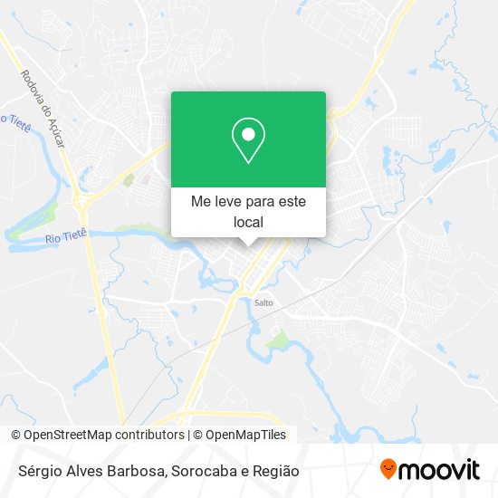 Sérgio Alves Barbosa mapa