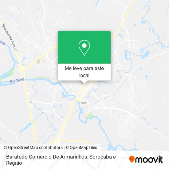 Baratudo Comercio De Armarinhos mapa