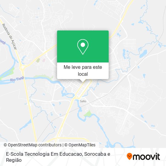 E-Scola Tecnologia Em Educacao mapa