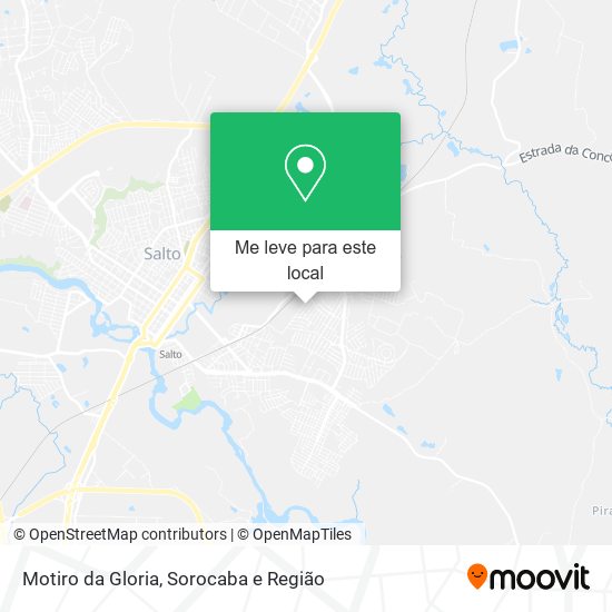 Motiro da Gloria mapa