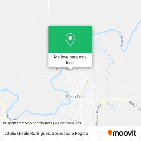 Atelie Gisele Rodrigues mapa