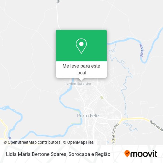 Lidia Maria Bertone Soares mapa