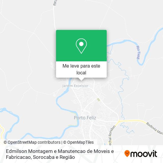 Edmilson Montagem e Manutencao de Moveis e Fabricacao mapa