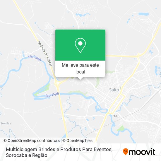 Multiciclagem Brindes e Produtos Para Eventos mapa