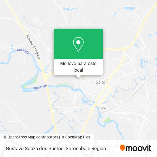 Gustavo Souza dos Santos mapa