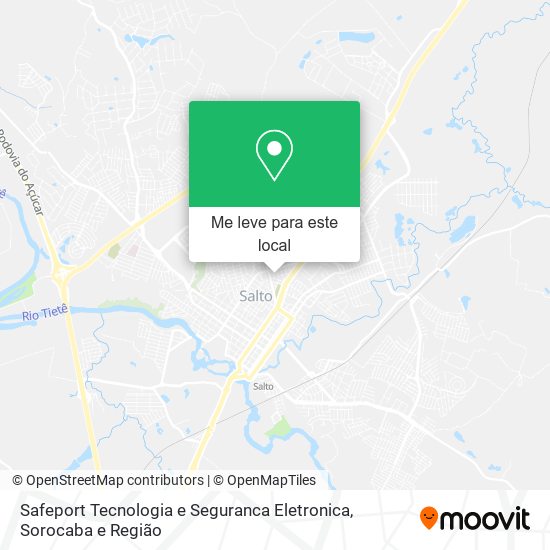 Safeport Tecnologia e Seguranca Eletronica mapa