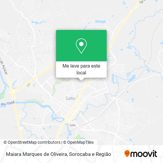 Maiara Marques de Oliveira mapa