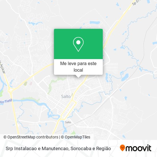 Srp Instalacao e Manutencao mapa