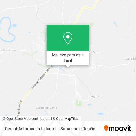 Ceraut Automacao Industrial mapa