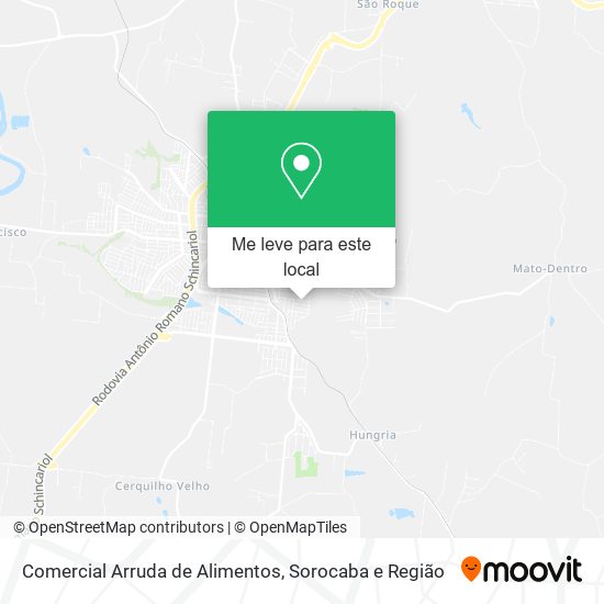 Comercial Arruda de Alimentos mapa