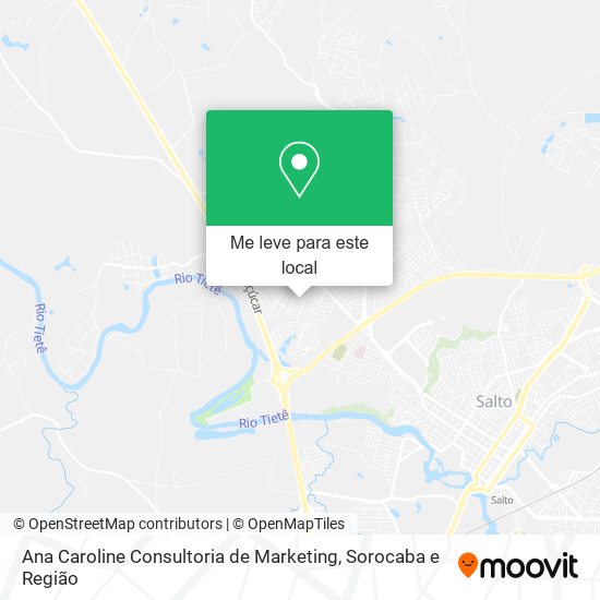 Ana Caroline Consultoria de Marketing mapa