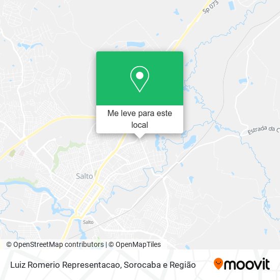 Luiz Romerio Representacao mapa