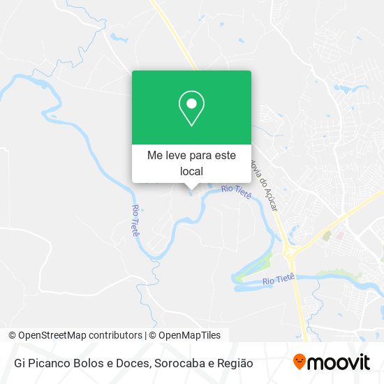 Gi Picanco Bolos e Doces mapa