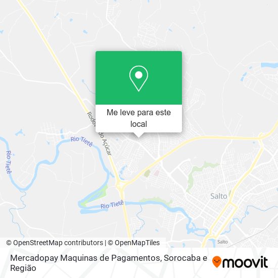 Mercadopay Maquinas de Pagamentos mapa