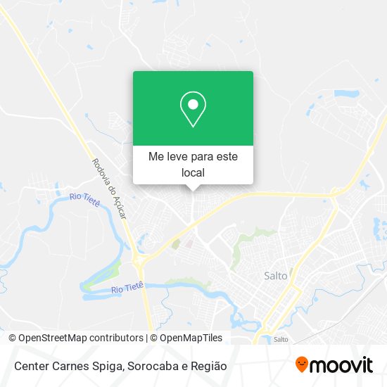 Center Carnes Spiga mapa