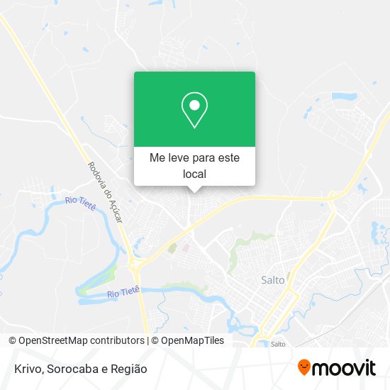 Krivo mapa