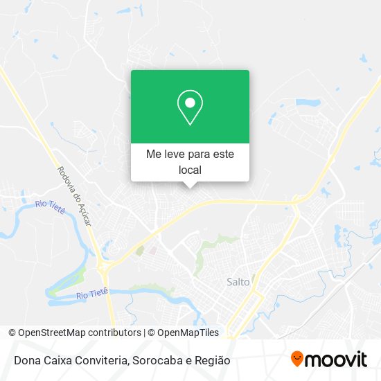 Dona Caixa Conviteria mapa