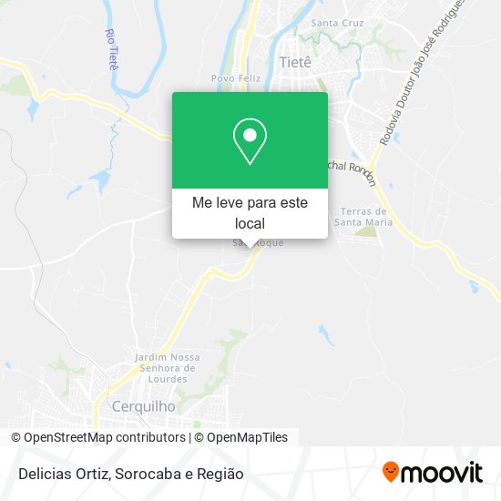 Delicias Ortiz mapa