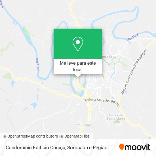 Condomínio Edifício Curuçá mapa