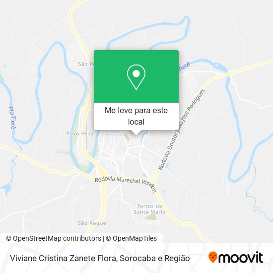 Viviane Cristina Zanete Flora mapa