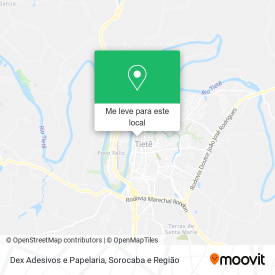 Dex Adesivos e Papelaria mapa