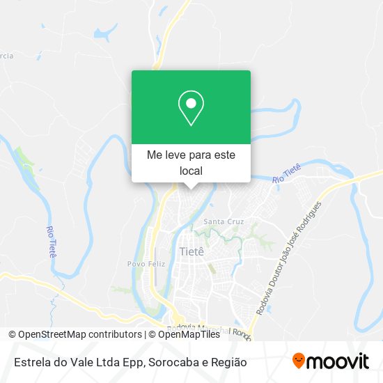 Estrela do Vale Ltda Epp mapa