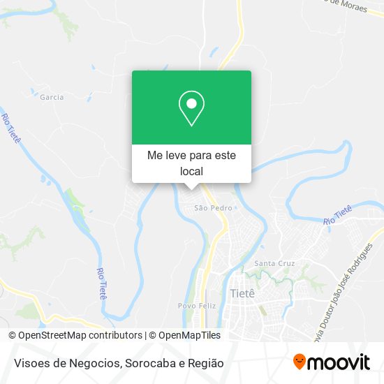 Visoes de Negocios mapa