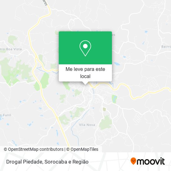 Drogal Piedade mapa