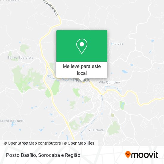 Posto Basílio mapa