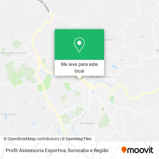 Profit Assessoria Esportiva mapa