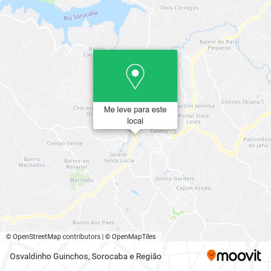 Osvaldinho Guinchos mapa