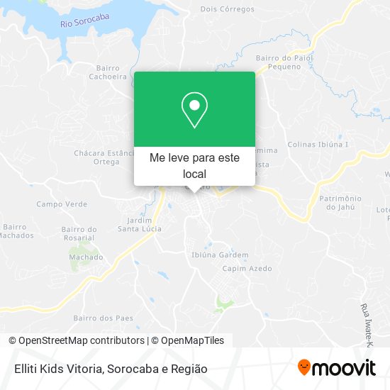 Elliti Kids Vitoria mapa