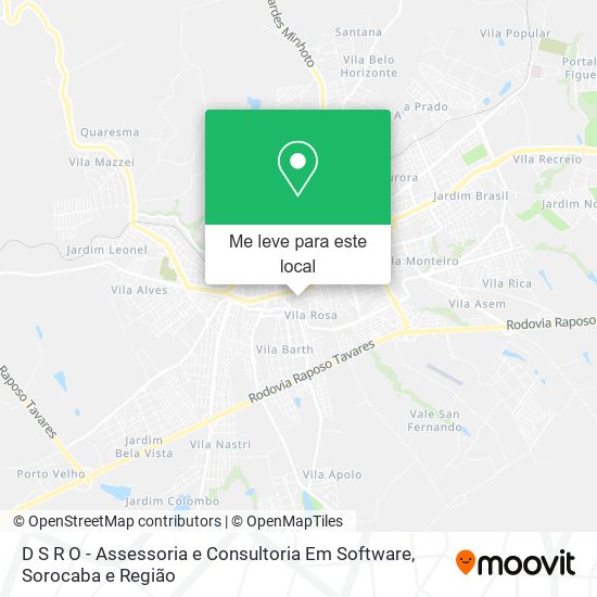 D S R O - Assessoria e Consultoria Em Software mapa