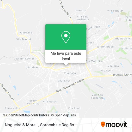 Nogueira & Morelli mapa