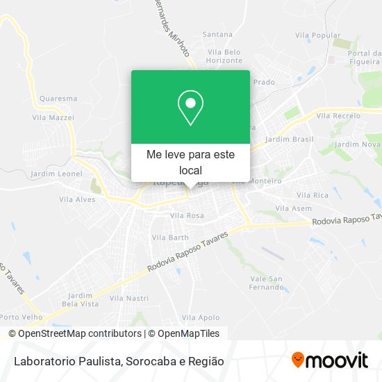 Laboratorio Paulista mapa