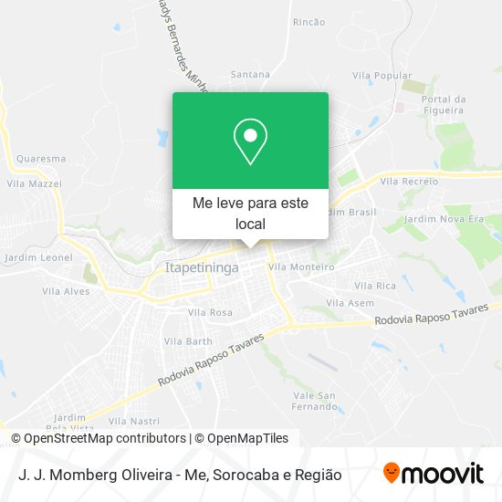 J. J. Momberg Oliveira - Me mapa