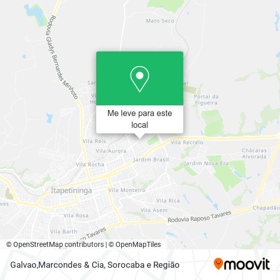 Galvao,Marcondes & Cia mapa