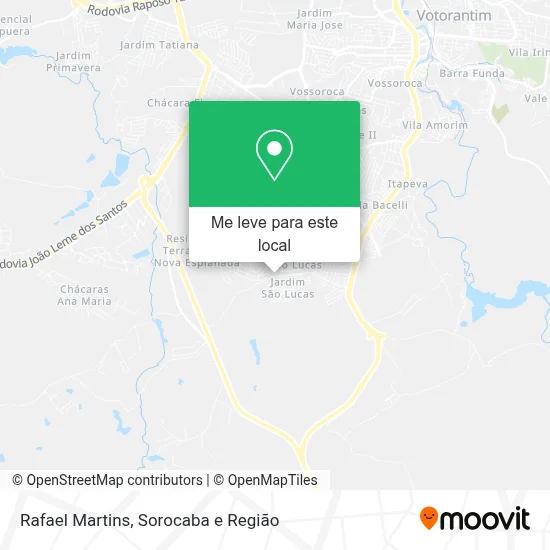 Rafael Martins mapa