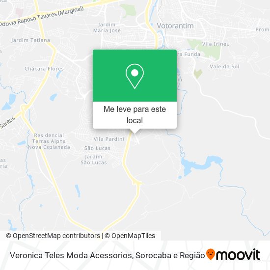 Veronica Teles Moda Acessorios mapa