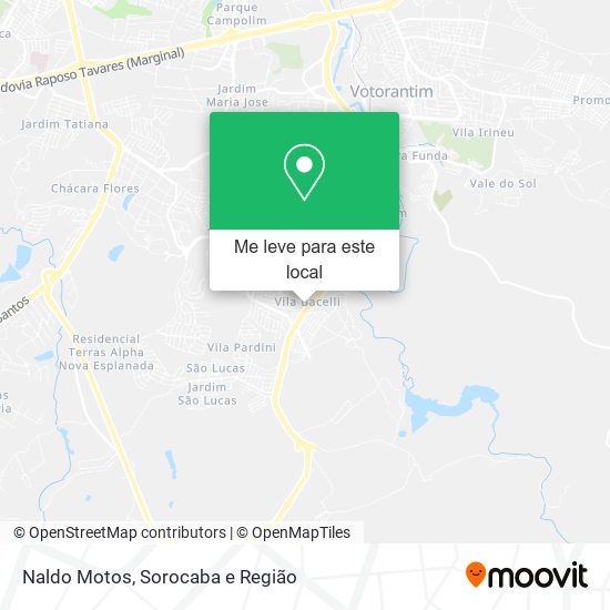 Naldo Motos mapa