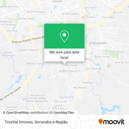 Triunfai Imoveis mapa