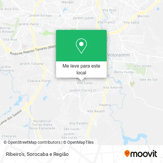 Ribeiro's mapa