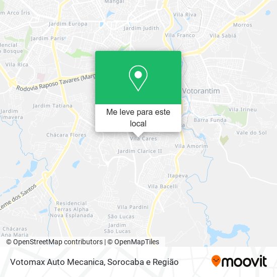 Votomax Auto Mecanica mapa