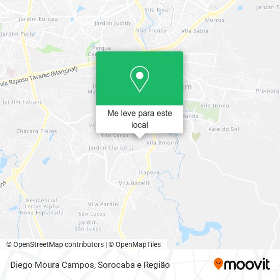 Diego Moura Campos mapa