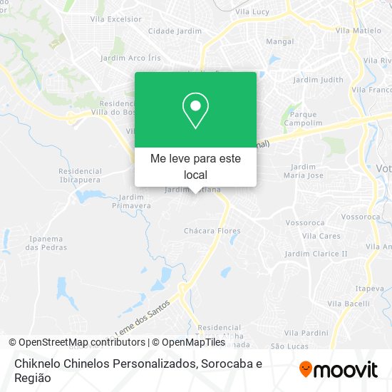 Chiknelo Chinelos Personalizados mapa