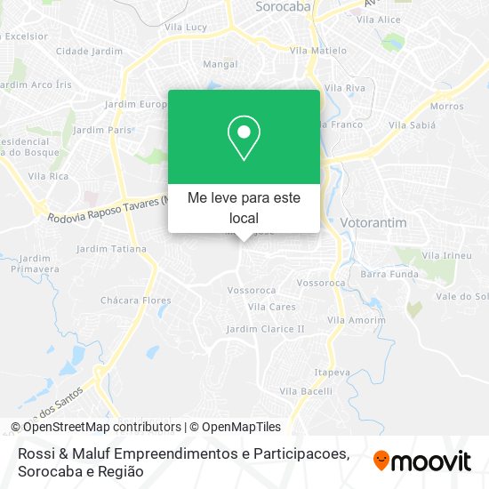 Rossi & Maluf Empreendimentos e Participacoes mapa