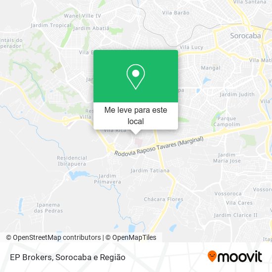EP Brokers mapa