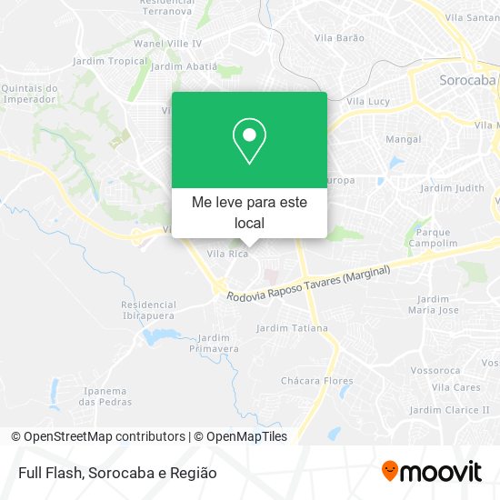 Full Flash mapa