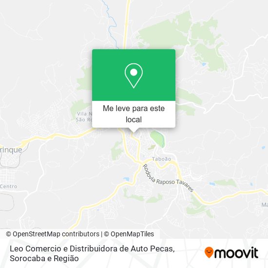 Leo Comercio e Distribuidora de Auto Pecas mapa