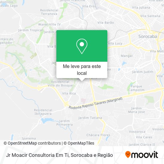 Jr Moacir Consultoria Em Ti mapa